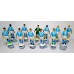 Subbuteo Andrew Table Soccer Manchester City 2023-24 no bases no box only 12 figures